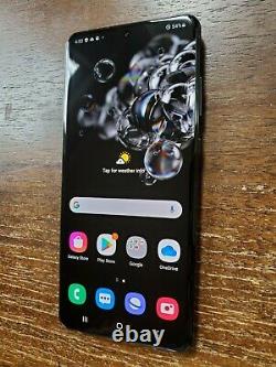 Samsung Galaxy S20 Ultra 5G G988U1 (Factory Unlocked) 512GB Black LIGHT LCD BURN