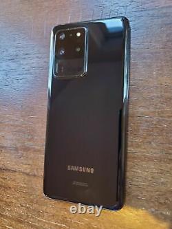 Samsung Galaxy S20 Ultra 5G SM-G988U1 (Factory Unlocked) 512GB Black LCD BURN