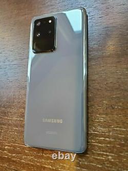 Samsung Galaxy S20 Ultra 5G SM-G988U1 (Unlocked) 128GB Gray SPOT/BUBBLES ON LCD