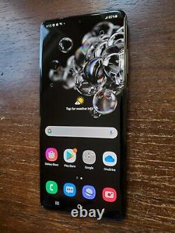 Samsung Galaxy S20 Ultra SM-G988U1 (Factory Unlocked) 512GB Black LCD BURN