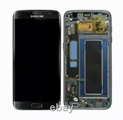 Samsung Galaxy S7 G930f LCD Touch Screen Display With Frame Black Sm-g930f