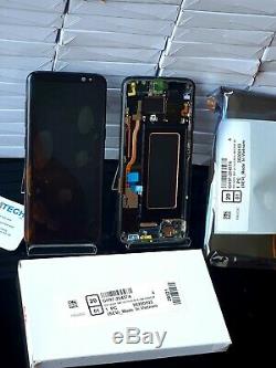 Samsung Galaxy S8 G950f Black LCD Service Pack New Screen Display 100% Original