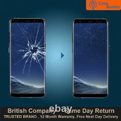 Samsung Galaxy S8 LCD AMOLED Screen Glass Replacement Service Same day Repair