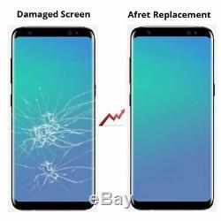 Samsung Galaxy S8 Screen Replacement LCD + Touch Screen Digitizer G950 BLACK