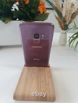 Samsung Galaxy S9 Plus + 64GB Lilac Purple Guter Zustand- Burned LCD
