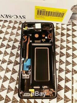Samsung Galaxy S9 SM-G960F BLACK LCD TOUCH SCREEN DISPLAY ORIGINAL GENUINE