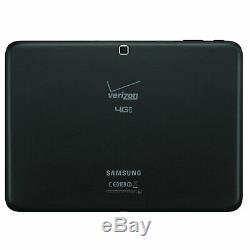 Samsung Galaxy Tab 4 10.1 SM-T537V 16GB Wi-Fi + 4G Verizon Unlocked Black