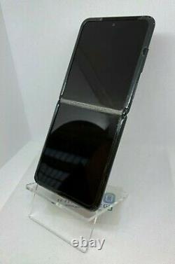 Samsung Galaxy Z Flip SM-F700F/DS 256GB Mirror Black Unlocked Intermittent LCD