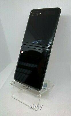 Samsung Galaxy Z Flip SM-F700F/DS 256GB Mirror Black Unlocked Intermittent LCD