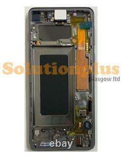 Samsung Genuine Service Pack S10 G973F LCD Screen Display Assembly Black