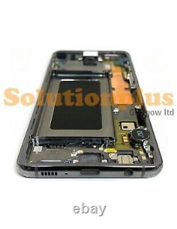 Samsung Genuine Service Pack S10 G973F LCD Screen Display Assembly Black