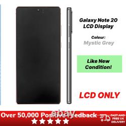 Samsung Note 20 LCD Samsung Galaxy Mystic Grey Genuine LCD Pristine