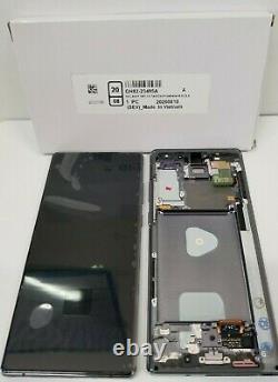 Samsung galaxy Note 20 Gray LCD Touch Screen Digitizer + Frame N980 OEM NEW N981