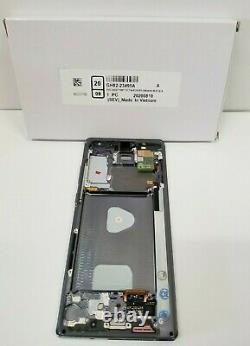 Samsung galaxy Note 20 Gray LCD Touch Screen Digitizer + Frame N980 OEM NEW N981
