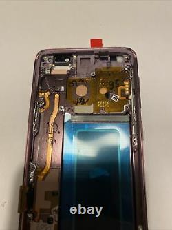 Screen Replacement For Samsung Galaxy S9 SM-G960 Purple LCD/Frame